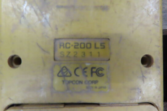 2 stk. Fjernbetjening TOPCON RC200