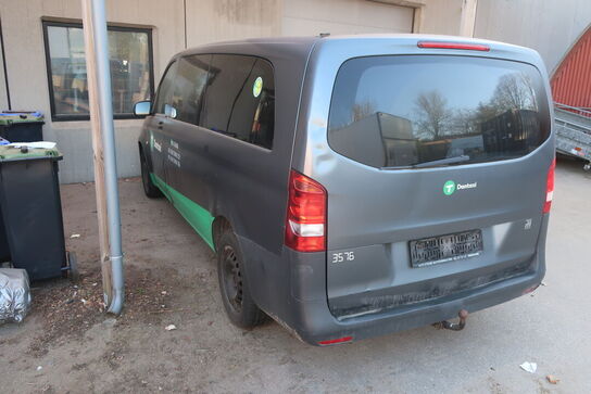 Personbil (taxa) MERCEDES Vito Tourer Pro 116 CDI (ekstra lang) (momsfri) (uden afgift)