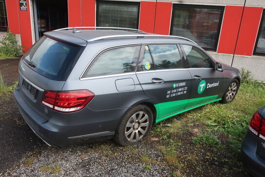 Personbil MERCEDES E220 Bluetec diesel (momsfri) (uden afgift)
