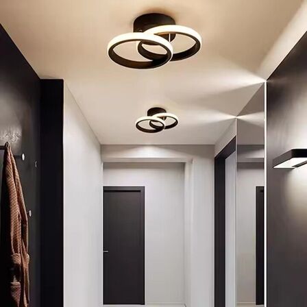 2 stk. Loftlampe LED ringformet 18W