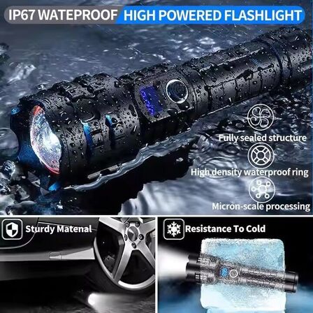 StormLight Pro 1200 – IP65 & Powerbank