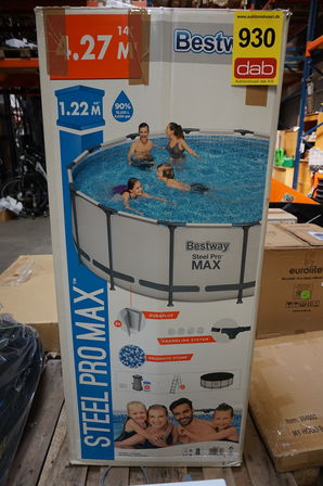 BestWay, Steel Pro Max Rund Pool 427 x 122 cm m/tilbehør