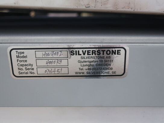 Lift table SILVERSTONE HW4002 4 tons