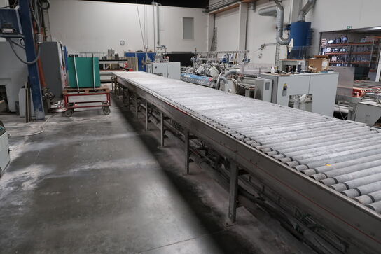 Complete washing system TRIULZI with conveyor belt