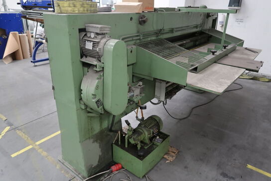 Sheet metal shears GUSTAV JOSTING EFS2300 (read description)