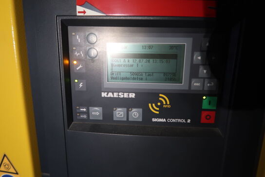 Screw compressor KAESER ASD 60 T with accessories