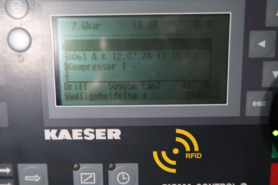 Screw compressor KAESER ASD 60 T with accessories