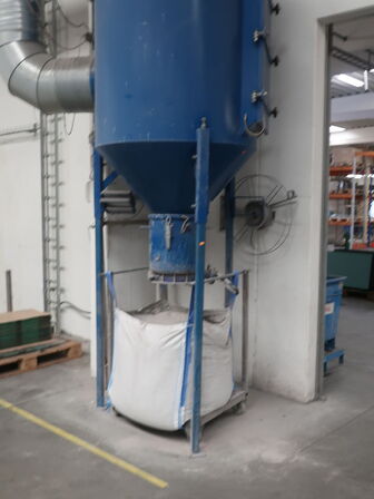 Sandblasting plant incl. miscellaneous accessories and templates