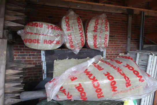 Ca. 15 pakker isolering ROCKWOOL