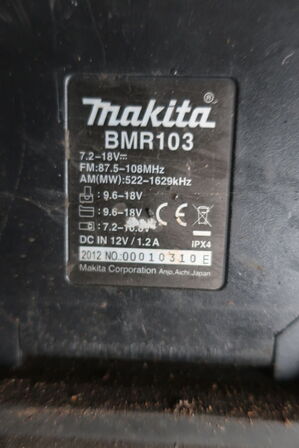 Arbejdsradio MAKITA BMR103