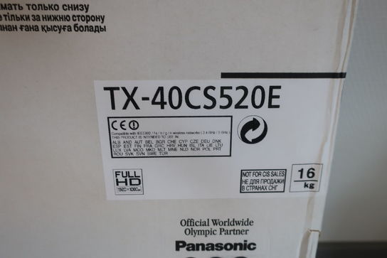 TV PANASONIC VIERA TX-40CS520E FHD 40"