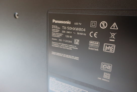 TV PANASONIC TX-50HXW804 UHD 4K 50"