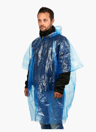 Ca. 45 stk. Regnponcho, transparent