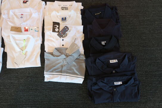 17 stk. Poloshirts 