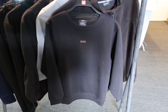 8 stk. Sweatshirts/jakker