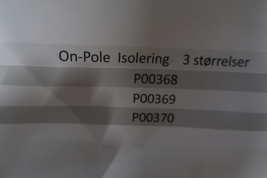 Palle med diverse isolering