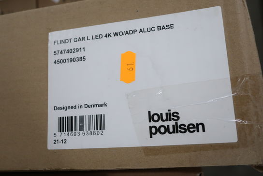 Havelampe LOUIS POULSEN Flint Gar LED 4K Aluc base 