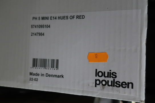 Pendel LOUIS POULSEN PH 5 Mini Hues of Red