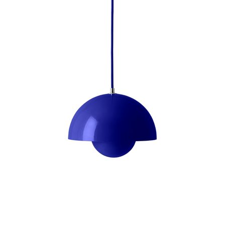 Pendel VERNER PANTON Flowerpot VP1 1968 Cobalt Blue