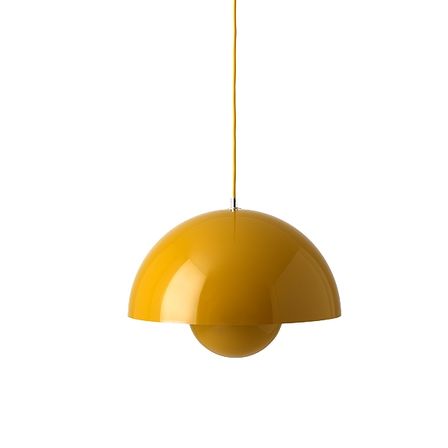 Pendel VERNER PANTON Flowerpot VP7 1968 Mustard