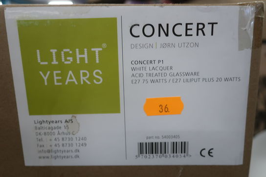 Pendel LIGHTYEARS Concert P1 32 cm. White