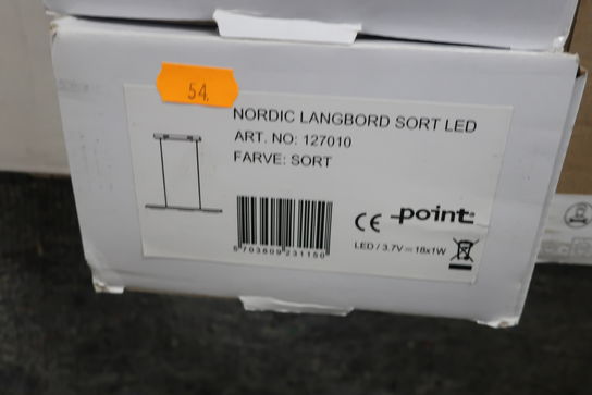 Langbordspendel POINT Nordic Sort LED 