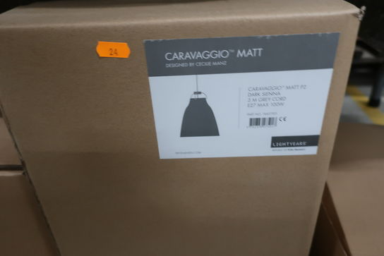 Pendel FRITZ HANSEN Caravaggio Matt P2 Dark Sienna