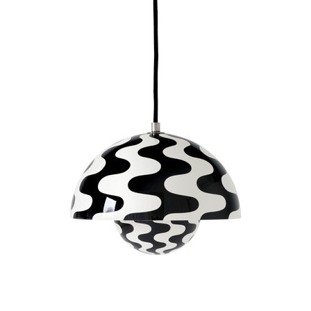 Pendel VERNER PANTON Flowerpot VP1 1968 Black / White