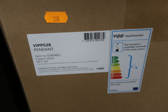 Pendel VIPP 526 Black