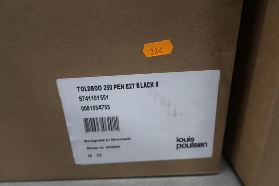 Pendel LOUIS POULSEN Toldbod 250 Black 