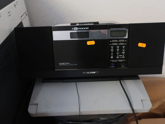 Radio/CD afspiller ZONOSOUND