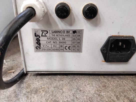 Labinci BV Model L 39 magnestisk omrører med integreret varme