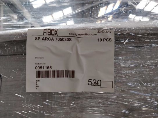 8 Stk Nye FIBOX skabe, SP ARCA 705030S