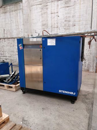 Stenhøj Kompressor SP50, 8Bar 37kW + BT-450