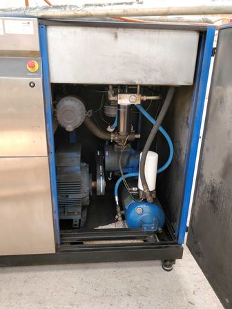 Stenhøj Kompressor SP50, 8Bar 37kW + BT-450