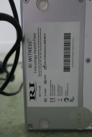 RI WITNESS Ebryology Heated Plate