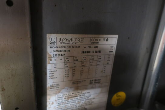Stegeplade LOTUS FTL-78G (stand ukendt)