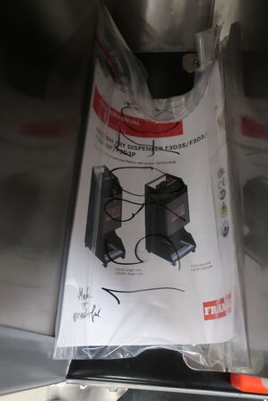 Dispenser til frosne pommes frites FRANKE F3D3SP