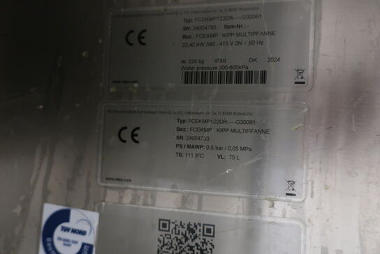 Kipsteger 75 liter MKN FCEKMP122DR