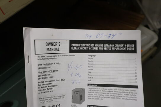 Varmekasse CAMBRO CAM6100