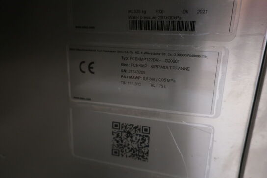 Kipsteger 75 liter MKN FCEKMP122DR