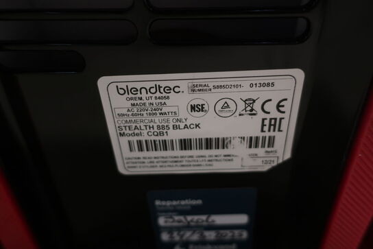 Blender BLENDTEC Stealth 885 Black