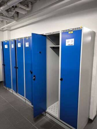Omklædningsskabe