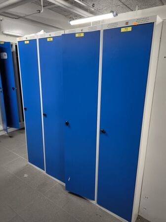 Omklædningsskabe