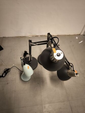 3 stk. bordlamper