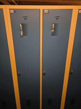 Omklædningsskabe