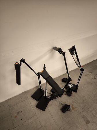 4 stk. bordlamper