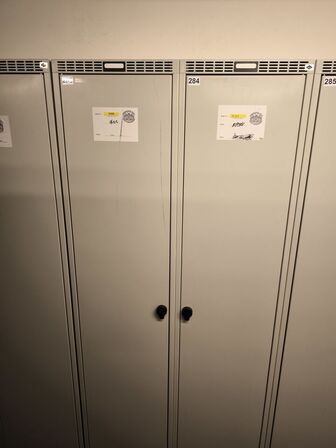 Omklædningsskabe