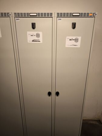 Omklædningsskabe