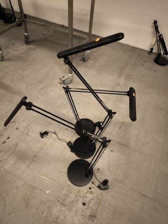3 stk. bordlamper